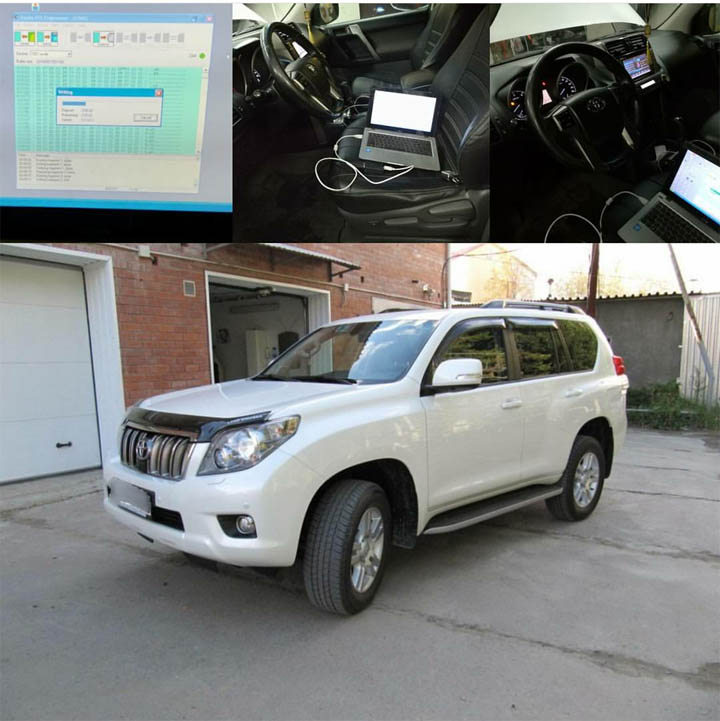 Toyota Land Cruiser Prado 3000TDI — отключение клапана EGR